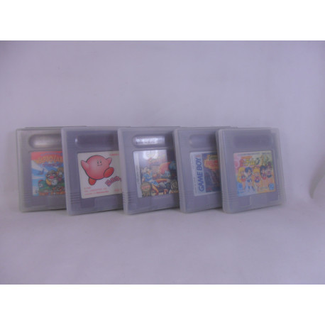 Pack de 5 Fundas originales para cartuchos de Game Boy