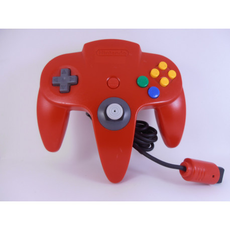 Nintendo 64 Mando Oficial Rojo