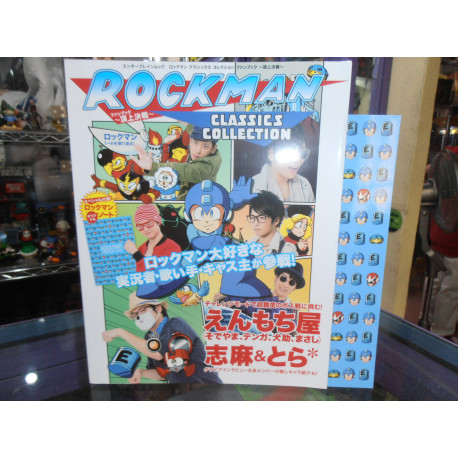 Rockman Classics Collection Fanbook + Notebook