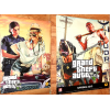 Grand Theft Auto V Doble Cara Promo 84Cms x 59,5Cms