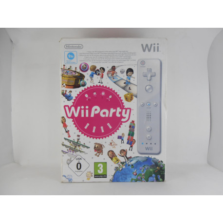 Wii Party + Mando Remoto Blanco