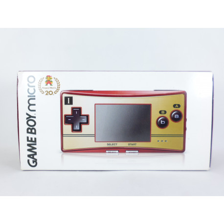 Gameboy Micro Mario 20th Aniversario