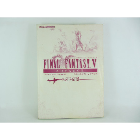 Guia Final Fantasy V Advance Master Guide Japonesa