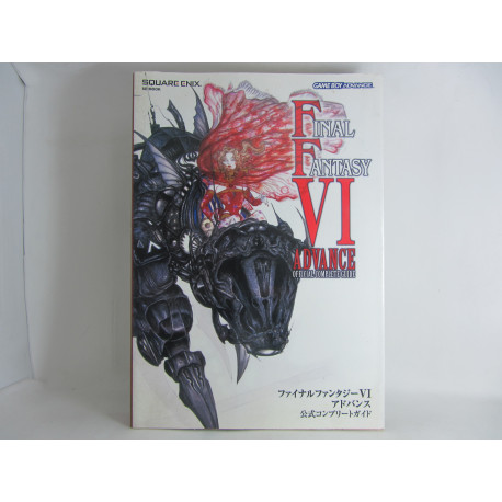 Guia Final Fantasy VI Advance Official Complete Guide Japonesa